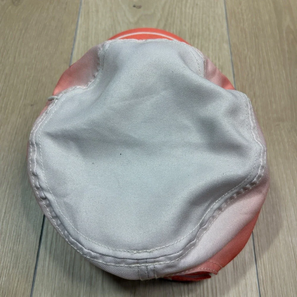 Harley-Davidson V-Twin Power Ombre Cadet Hat Orange White Embroidered Biker Cap